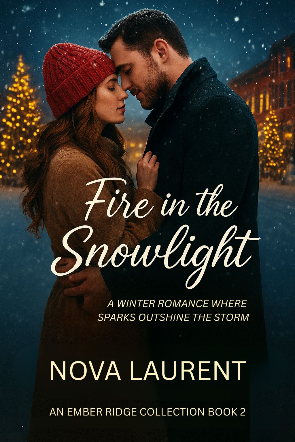 Fire in the Snowlight Christmas Romance book cover